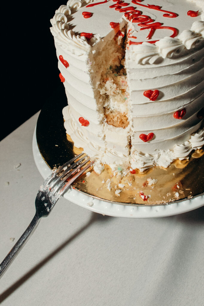 Cake cutting at Madeline’s, Brooklyn