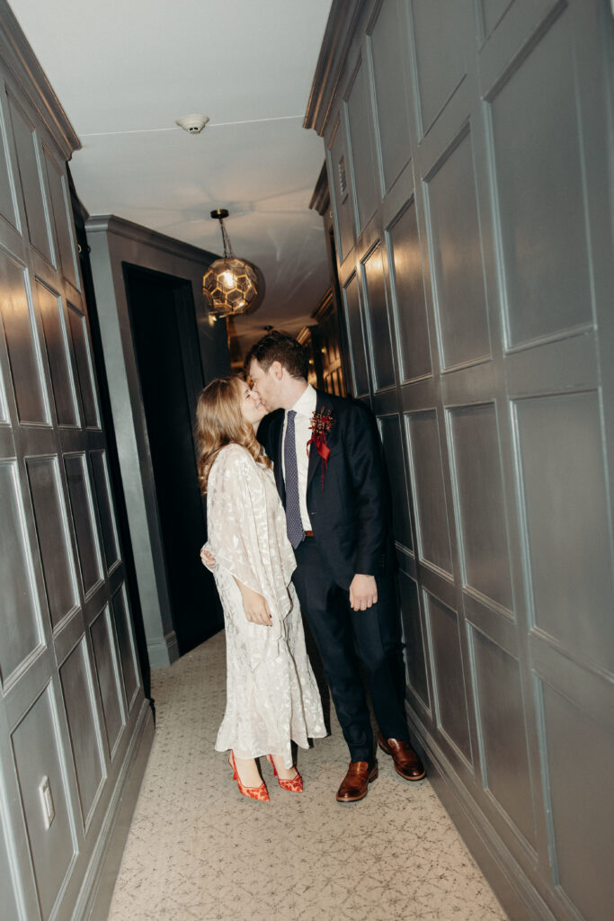 Wedding Couple Portraits at Arlo Williamsburg by Brooklyn Wedding Photographer