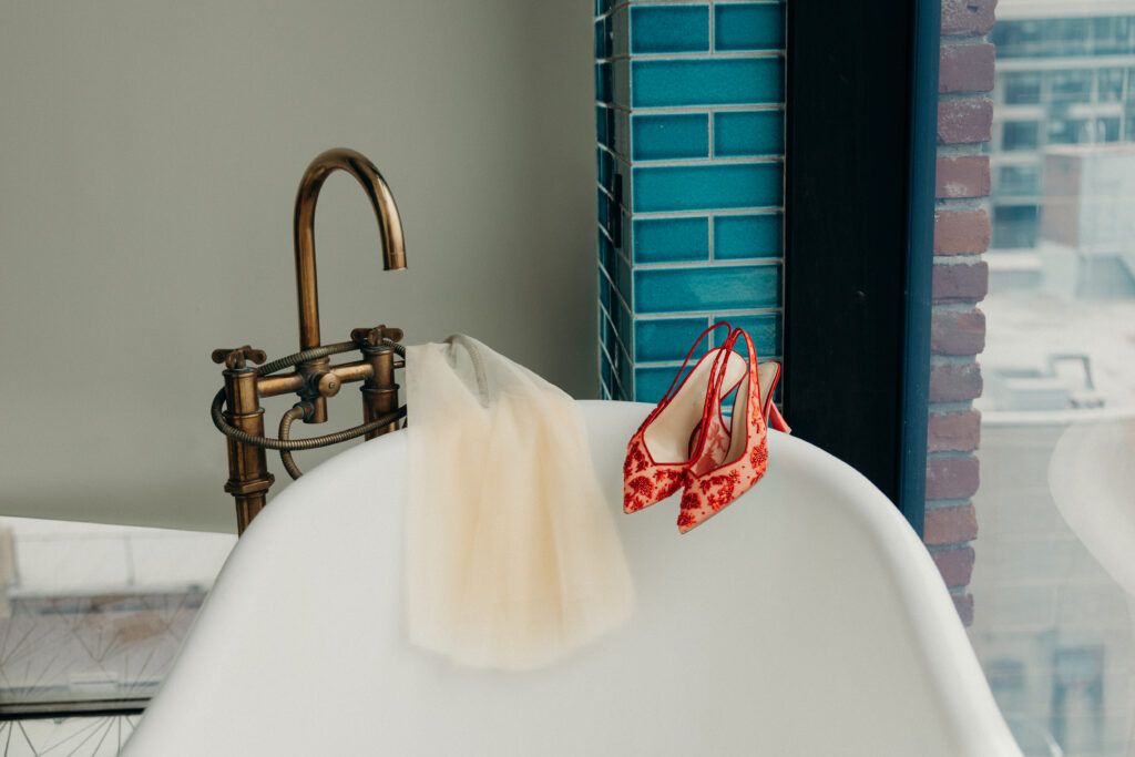 Bridal accessories at Arlo Williamsburg