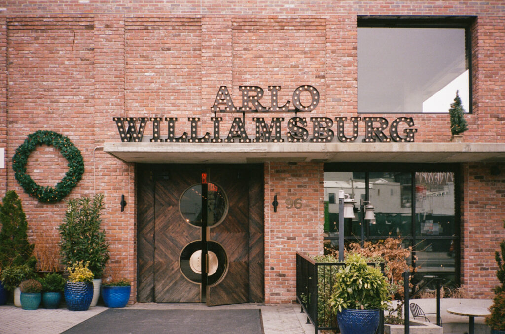 Venue Details from the Wedding at Arlo Williamsburg