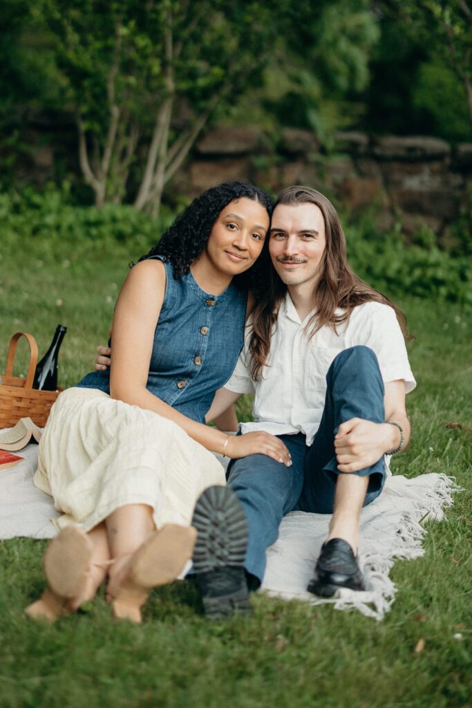 Cross Estate Gardens Engagement Session by a New Jersey Engagement Photographer