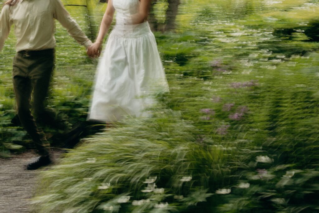 Cross Estate Gardens Engagement Session by a New Jersey Engagement Photographer