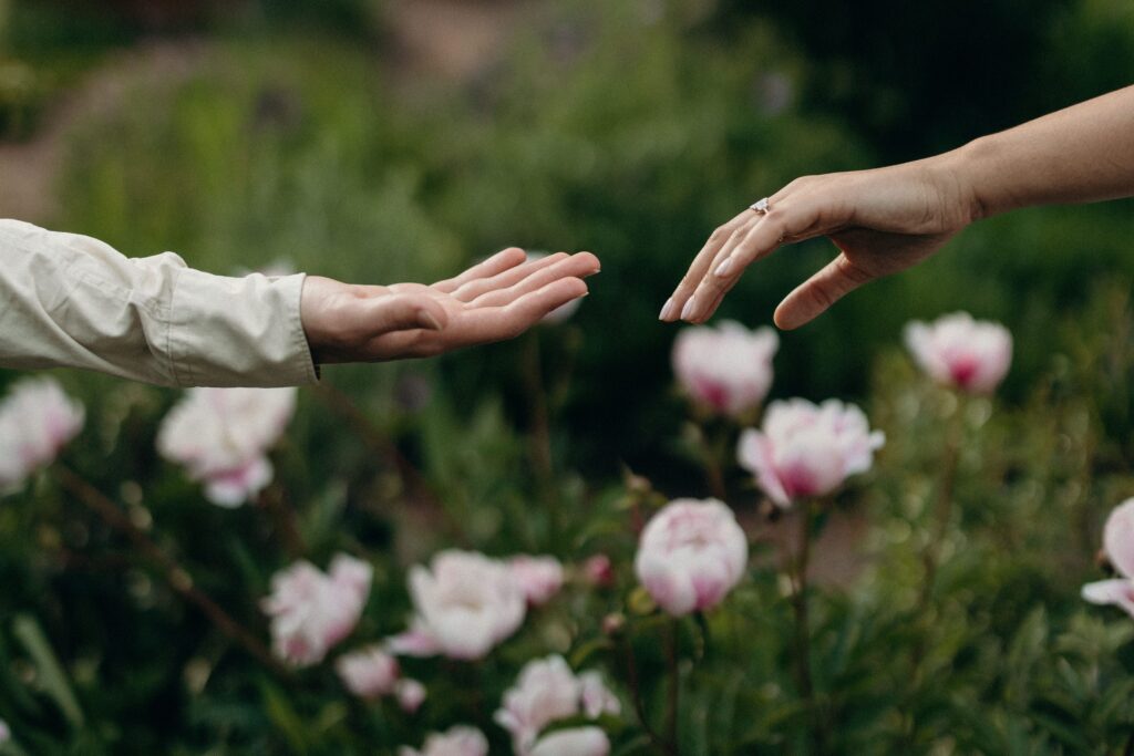 Cross Estate Gardens Engagement Session by a New Jersey Engagement Photographer