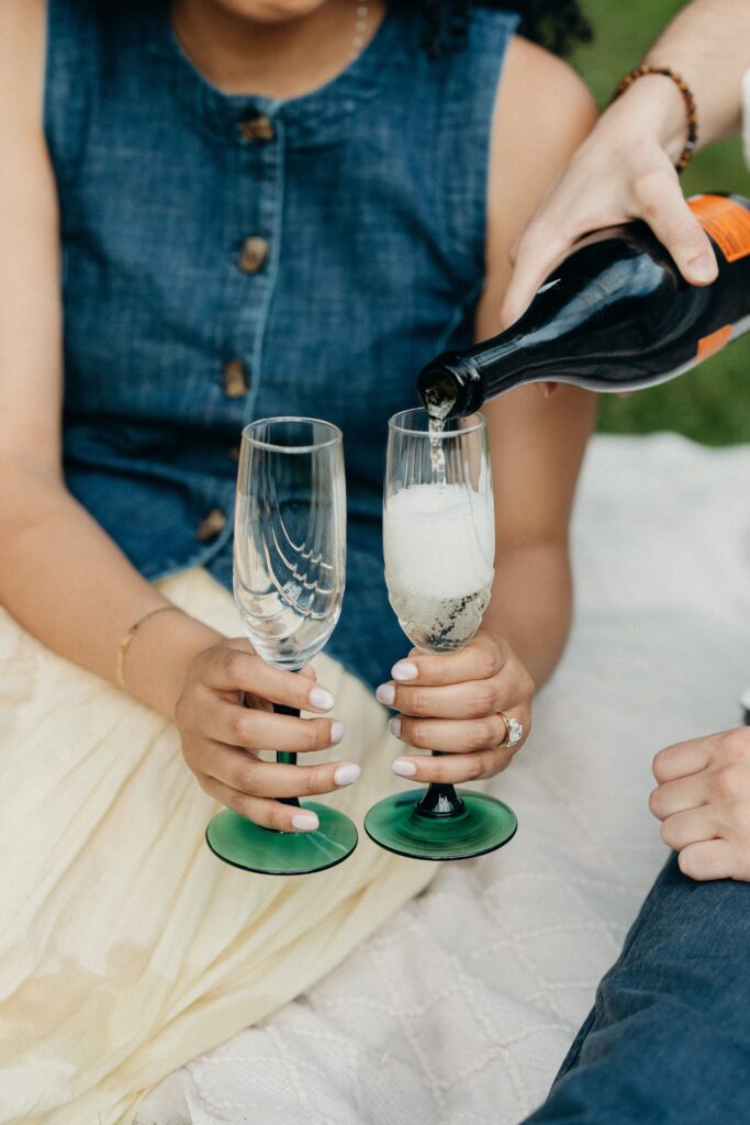 Cross Estate Gardens Engagement Session by a New Jersey Engagement Photographer