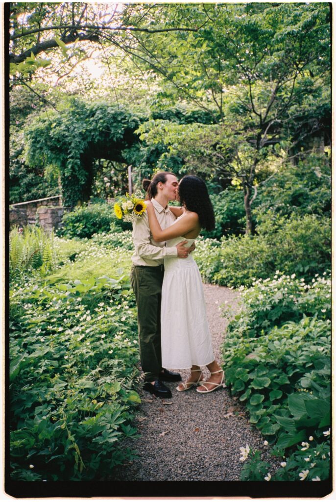 Cross Estate Gardens Engagement Session by a New Jersey Engagement Photographer