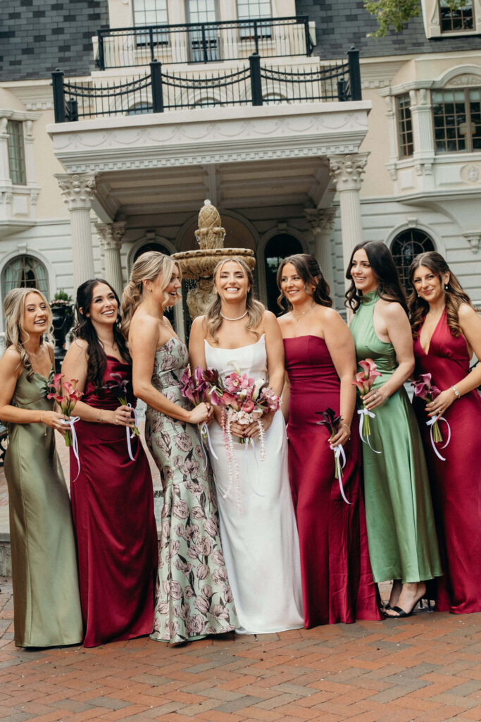Wedding party at The Ashford Estate