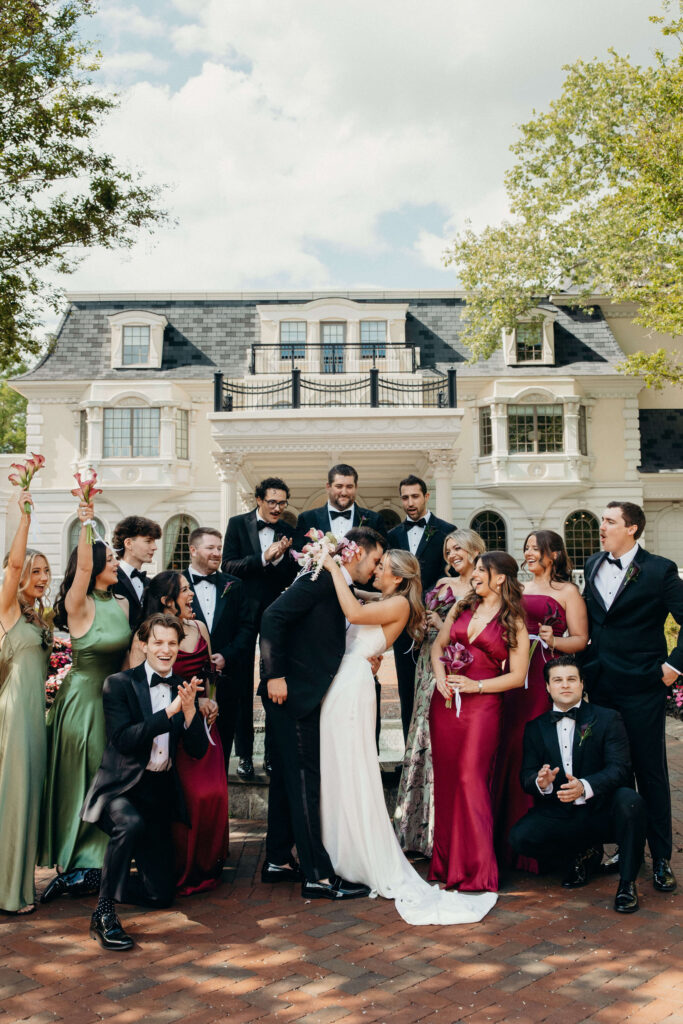 Wedding party at The Ashford Estate