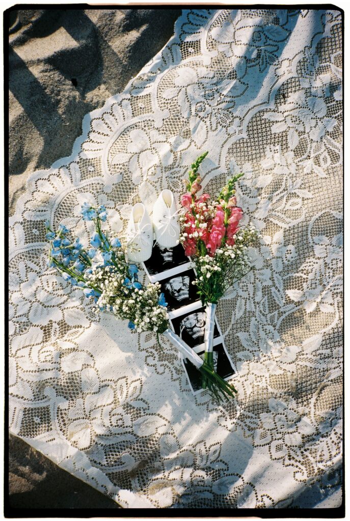 Gender Reveal Photos at Long Island Beach by a New York Family Photographer