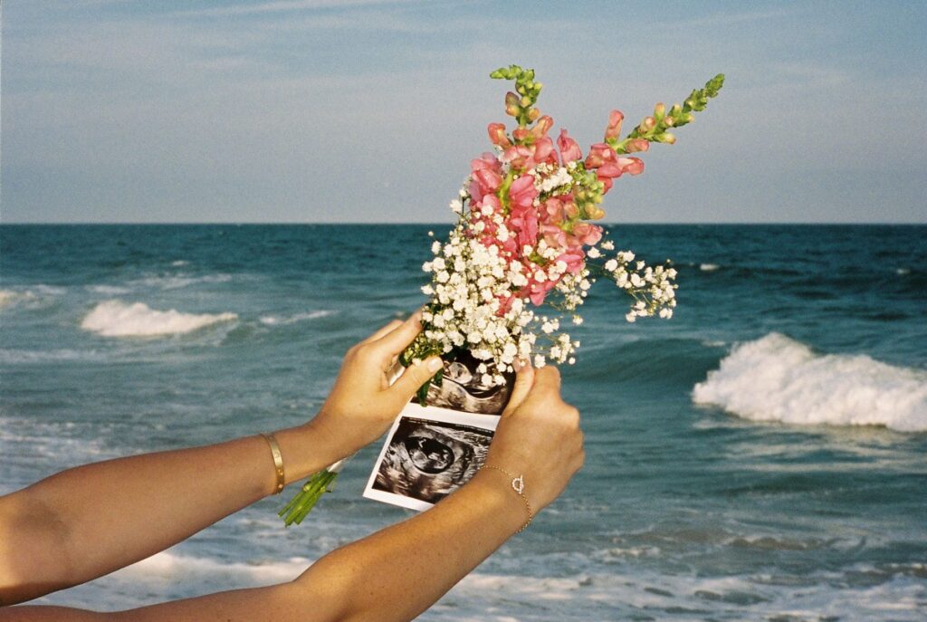 Gender Reveal Photos at Long Island Beach by a New York Family Photographer