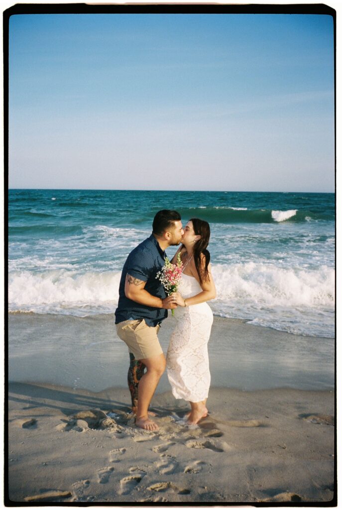 Gender Reveal Photos at Long Island Beach by a New York Family Photographer