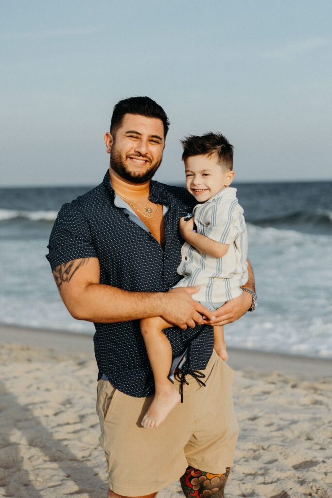 Gender Reveal Photos at Long Island Beach by a New York Family Photographer