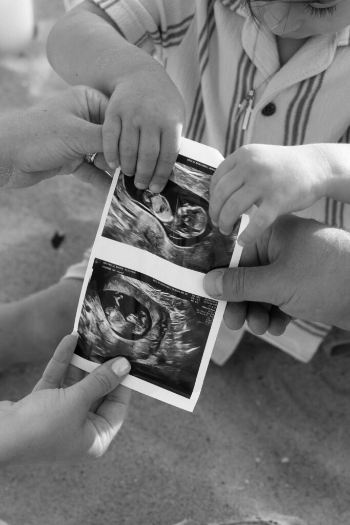 Gender Reveal Photos at Long Island Beach by a New York Family Photographer