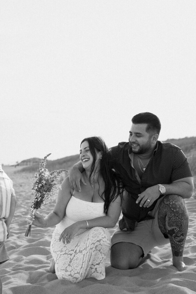 Gender Reveal Photos at Long Island Beach by a New York Family Photographer