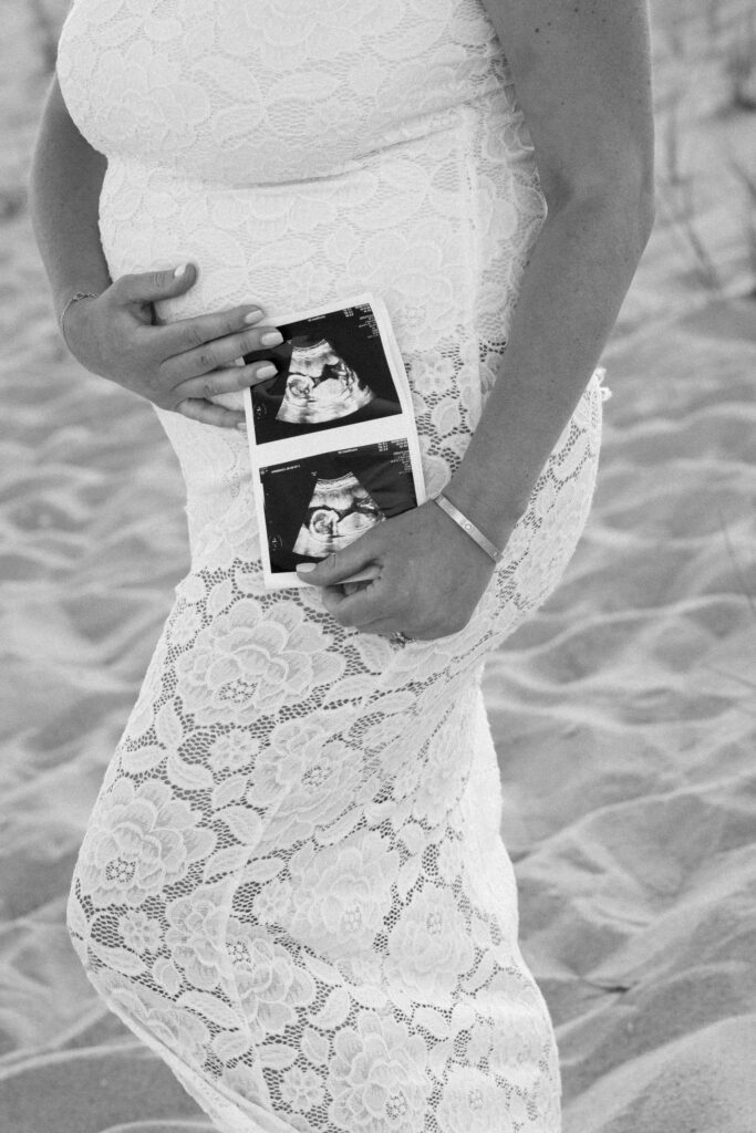 Gender Reveal Photos at Long Island Beach by a New York Family Photographer