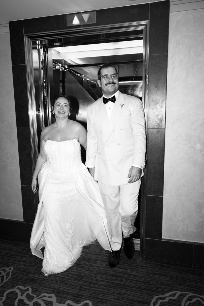 Wedding couple portraits at Le Bilboquet by a Manhattan wedding photographer