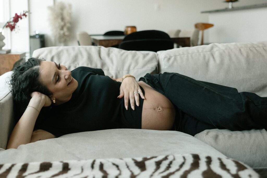 Maternity Photos at 440 Kent Ave by a Brooklyn Photographer