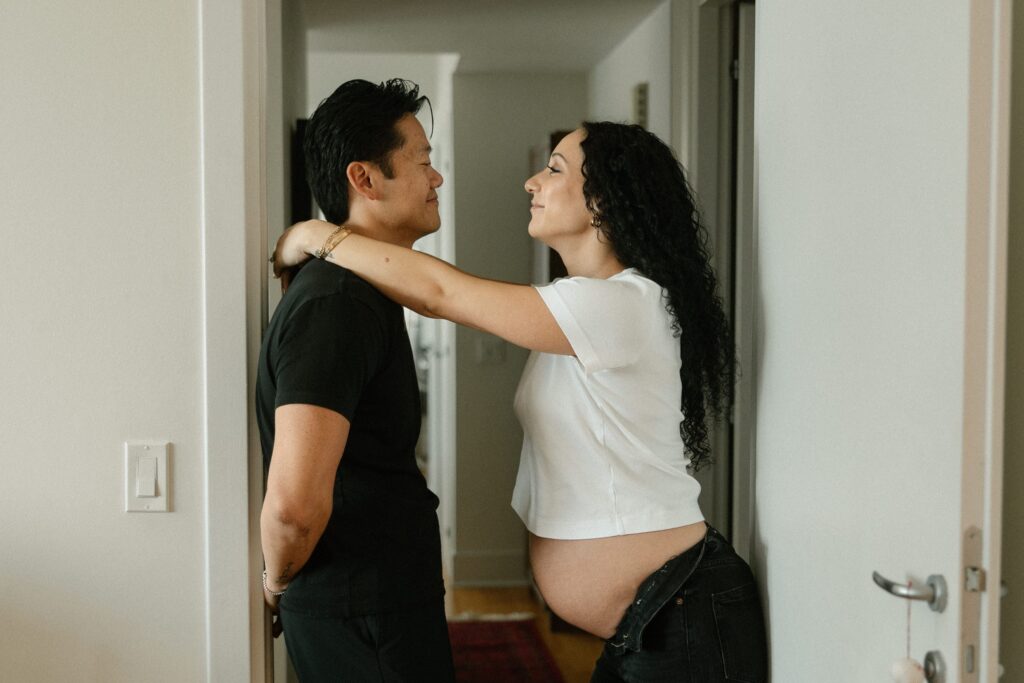 Maternity Photos at 440 Kent Ave by a Brooklyn Photographer