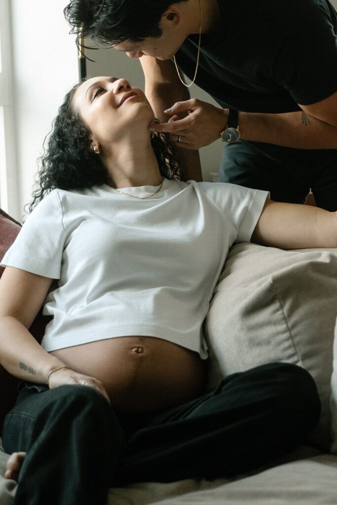 Maternity Photos at 440 Kent Ave by a Brooklyn Photographer