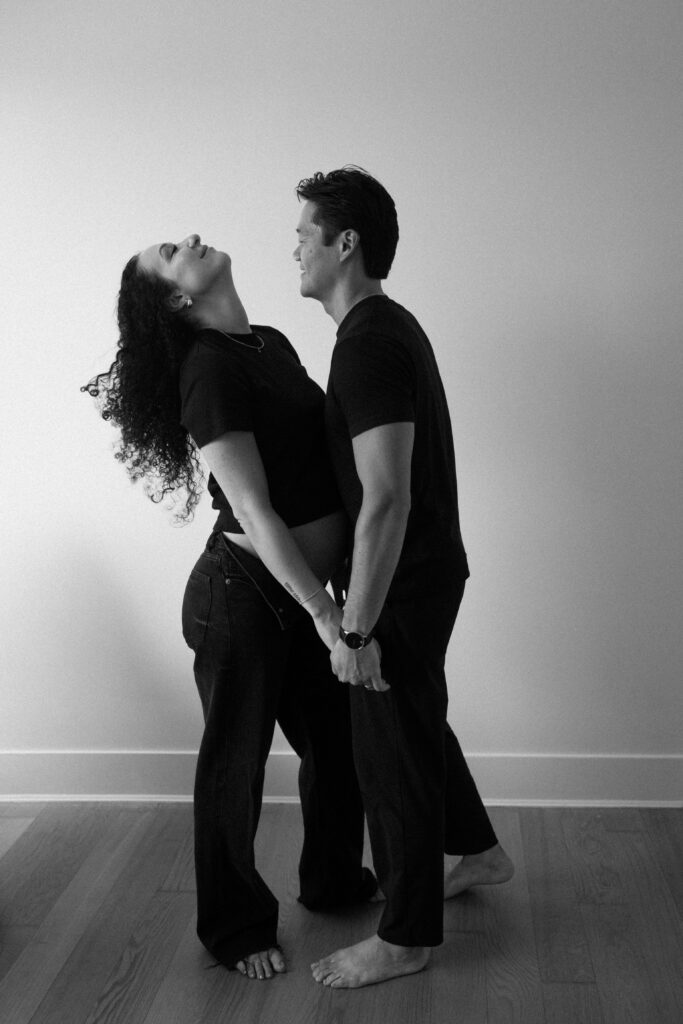 Maternity Photos at 440 Kent Ave by a Brooklyn Photographer