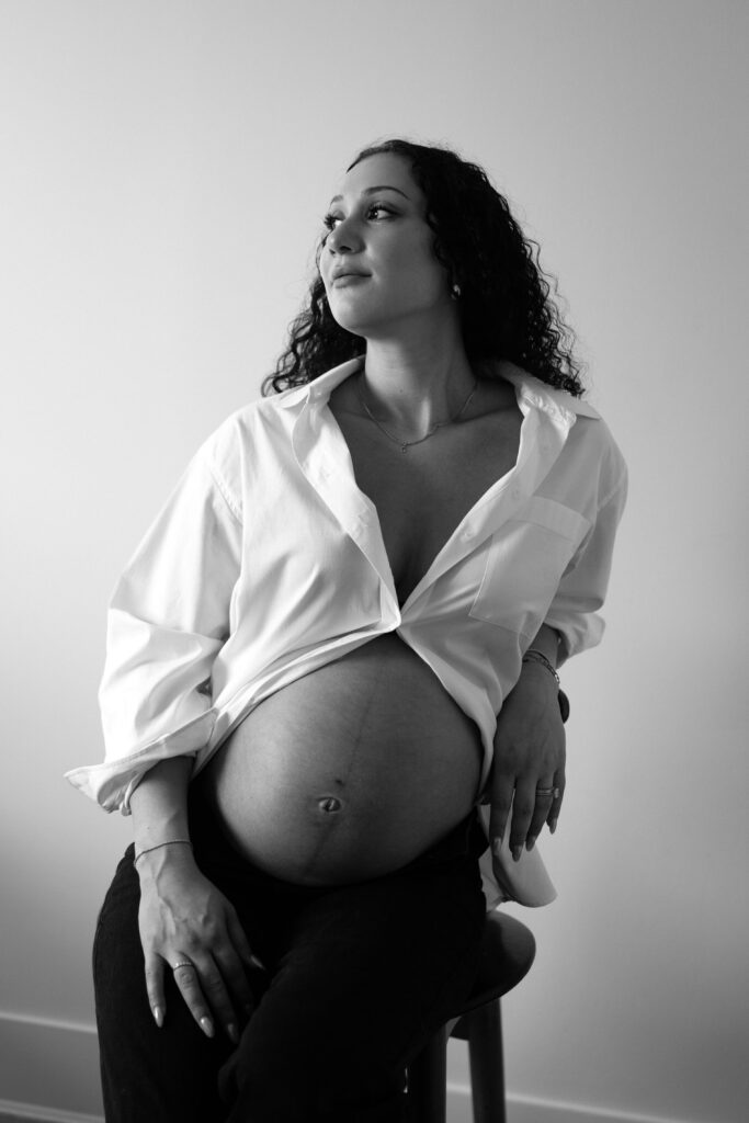 Maternity Photos at 440 Kent Ave by a Brooklyn Photographer