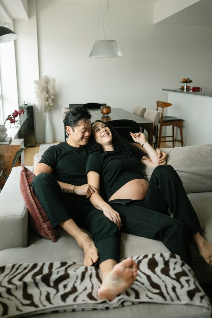 Maternity Photos at 440 Kent Ave by a Brooklyn Photographer