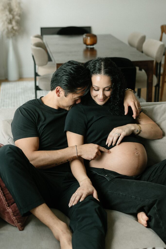 Maternity Photos at 440 Kent Ave by a Brooklyn Photographer