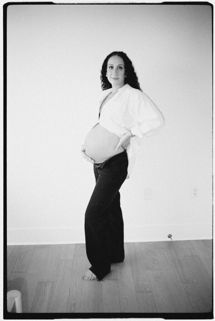Maternity Photos at 440 Kent Ave by a Brooklyn Photographer