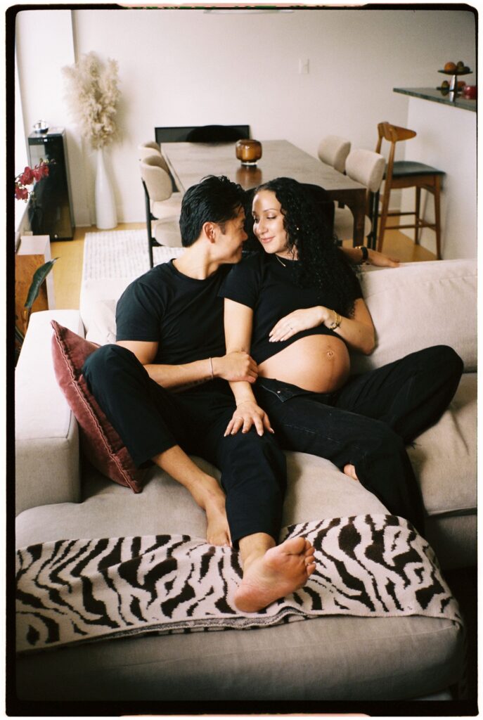 Maternity Photos at 440 Kent Ave by a Brooklyn Photographer