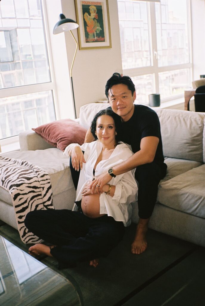 Maternity Photos at 440 Kent Ave by a Brooklyn Photographer