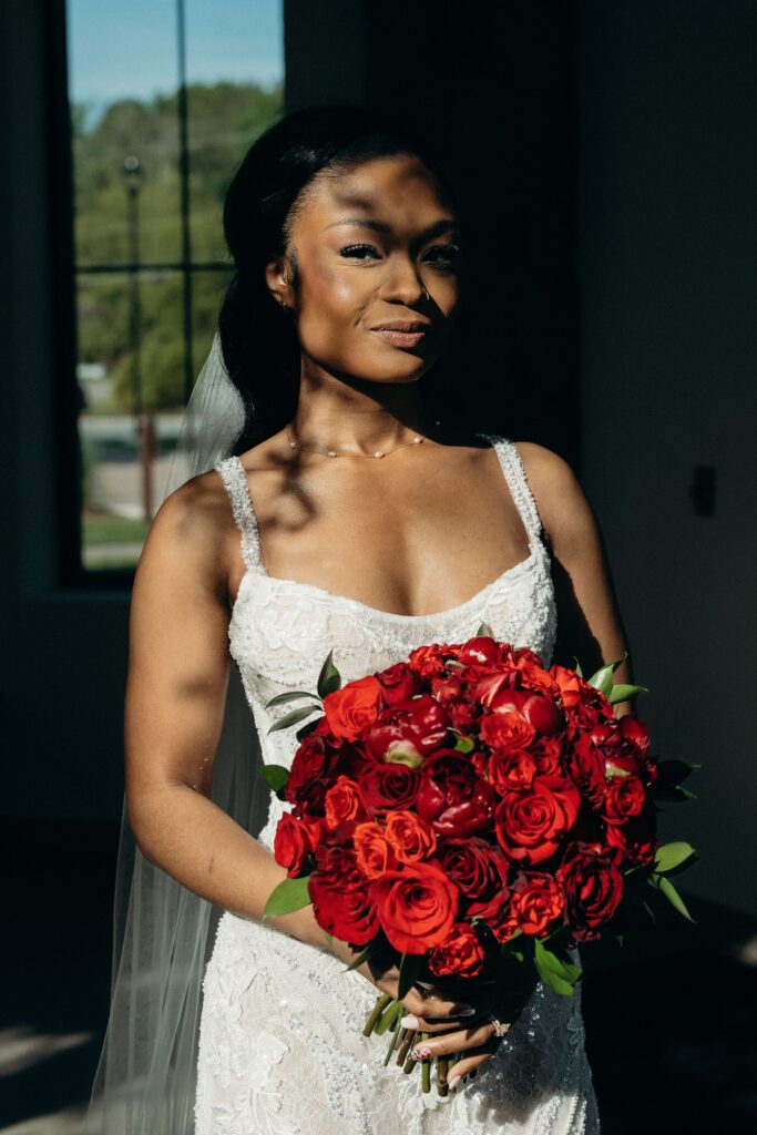 Bridal portraits at Perona Farms