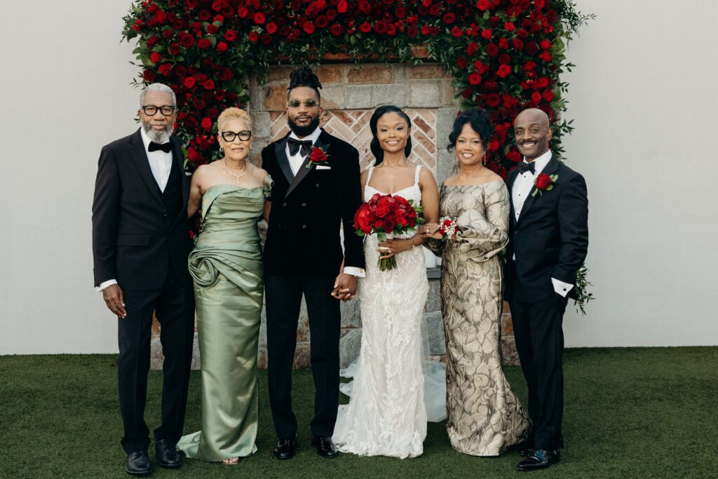 Family photos at Perona Farms
