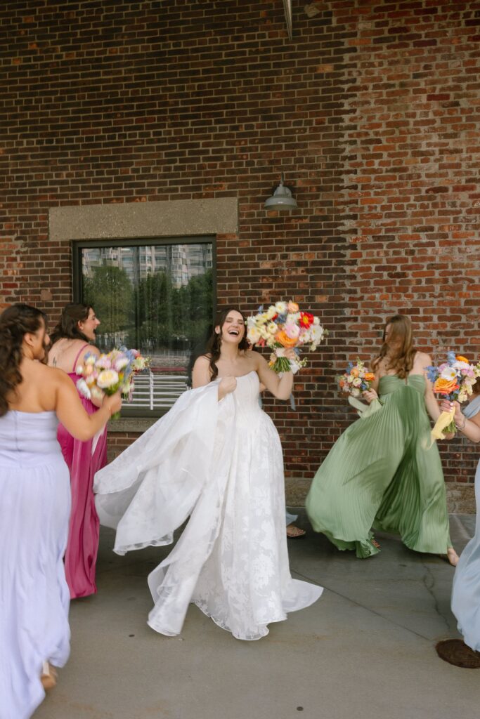 Wedding party at Battello